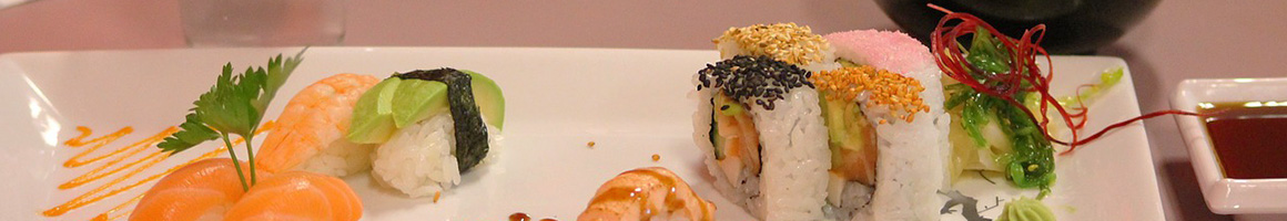 Eating Asian Fusion Japanese Sushi at Kabuki Japanese Restaurant restaurant in Los Angeles, CA.